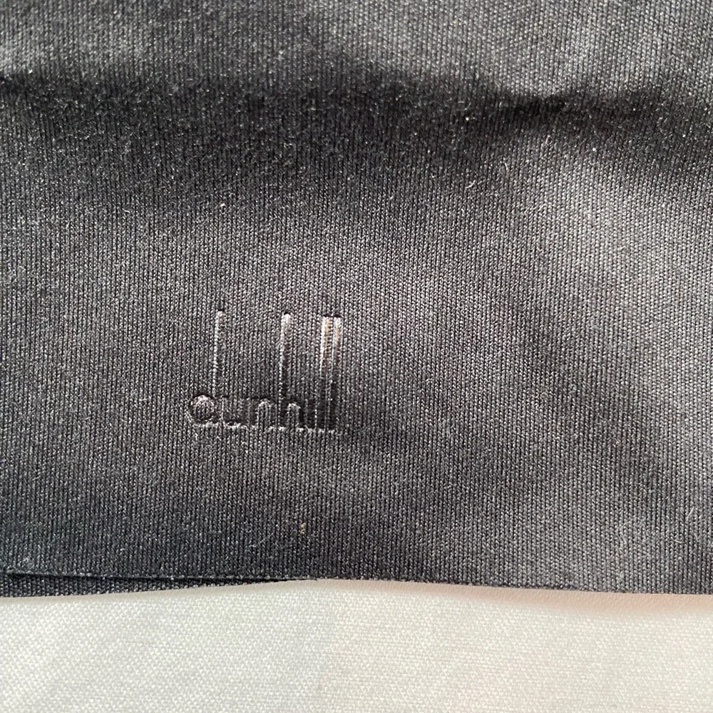 Dunhill Black Leather Eye Glass Case excellent‎ Condition